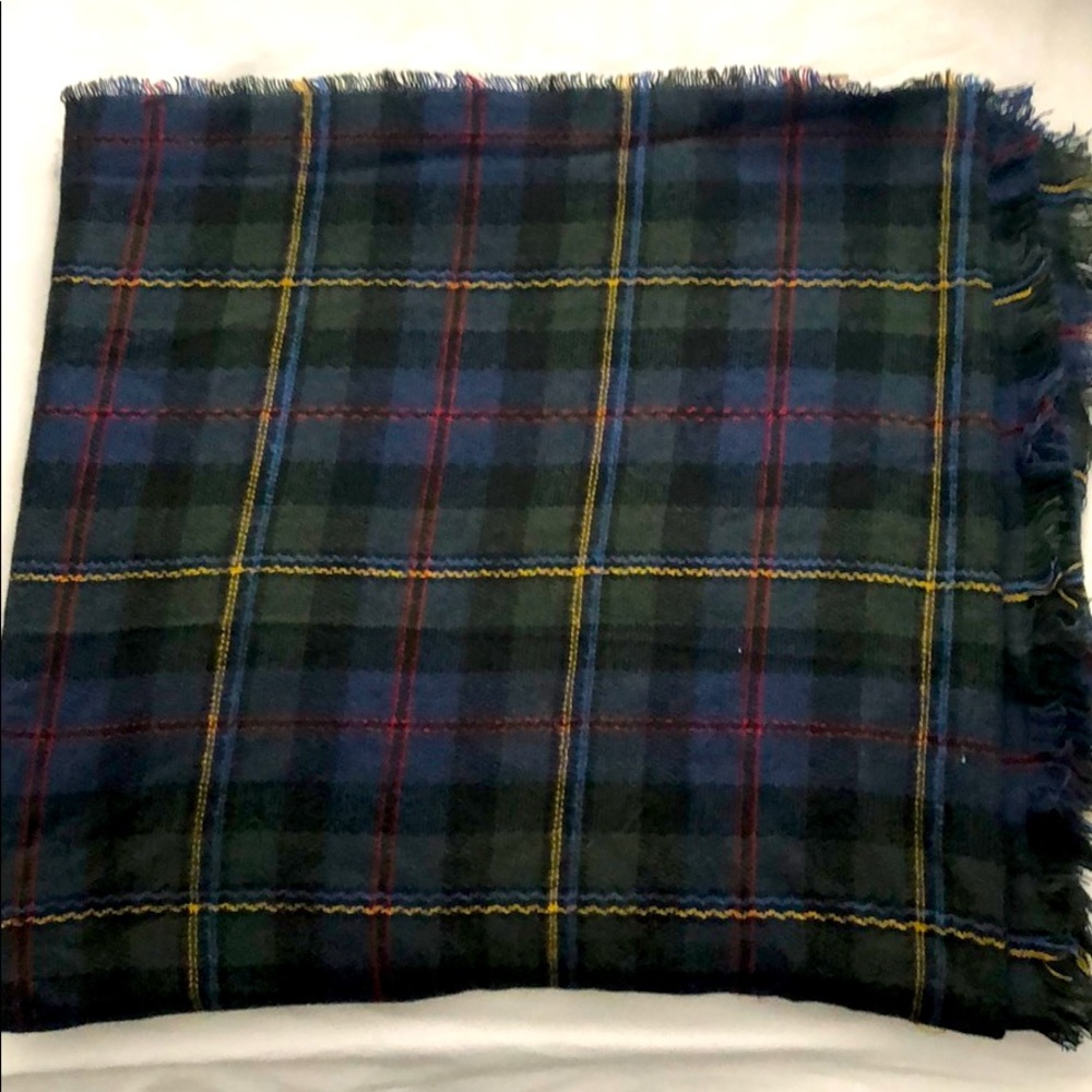 Rook Plaid oversized scarf